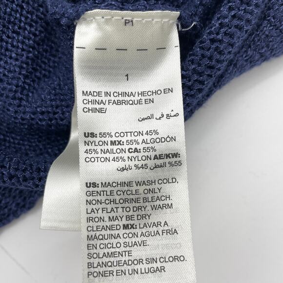 CHICOS Womens Knit Shirt Size 1 / US M Knit Crossback Pullover Top 3/4 Sleeve - Picture 3 of 7